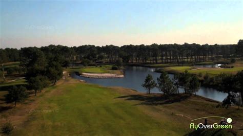 Golf De Gujan Mestras Drone Aerial Video Les Lacs Hole Youtube