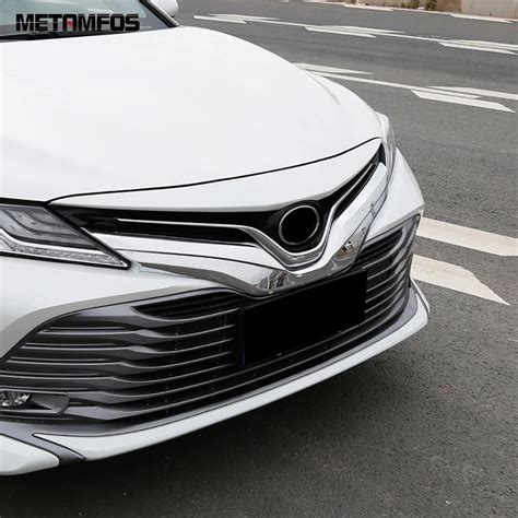 For Toyota Camry Le Xle Red Carbon Fiber Front Center