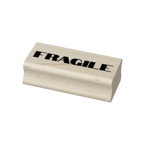 Fragile Stamp Fragile Box Stamp Packaging Stamp Zazzle