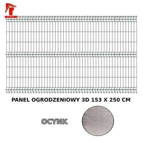 Panel Ogrodzeniowy D X Cm Drut Mm Oczko X Cm Ocynk