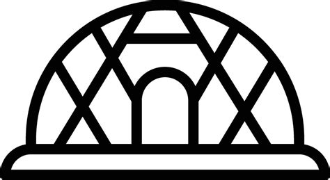 Geodesic Dome Vector Icon 32430364 Vector Art At Vecteezy