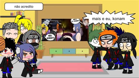 Akatsuki Reagindo Ao Encontro Do Tobi E Konan Voicemakers Parte