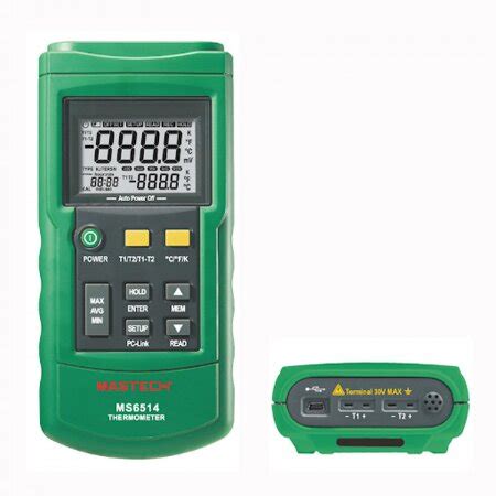 Mastech MS6514 Thermocouple With Data Logging