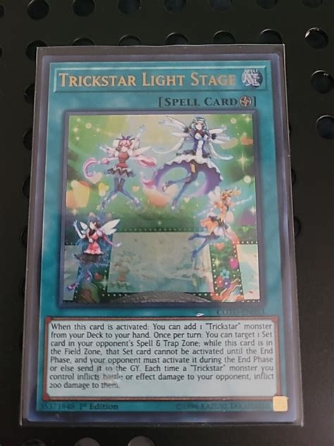 Trickstar Light Stage Ultra Rare Code Of The Duelist St Ed Nm Cotd