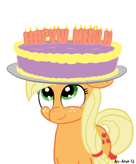 Applejack Happy Birthday
