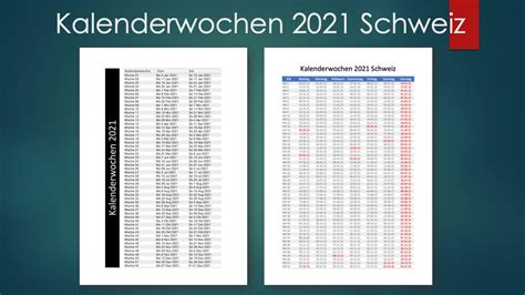 2021 Kalenderwochen Kalender 2021 Ferien Hessen Feiertage