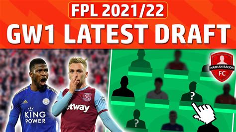 Fpl Latest Draft For Gameweek Fantasy Premier League