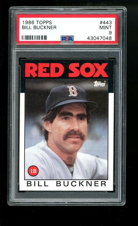 Auction Prices Realized Baseball Cards 1986 Topps Bill Buckner