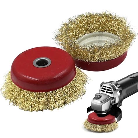 Brosse M Tallique En Acier Pour Limination De La Rouille Meuleuse D