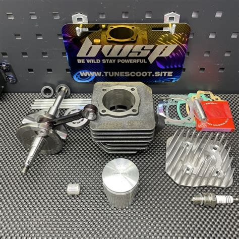 Big Bore Kit 125cc DIO50 AF18 JISO Air Cooling