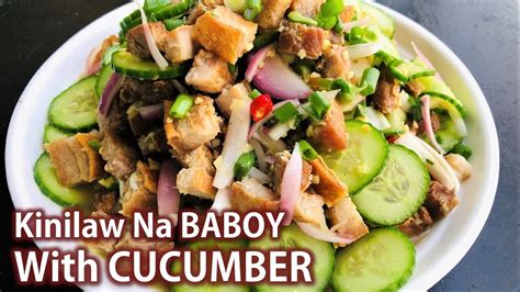 Convenient And Easy Way To Make Pork Kinilaw Kinilaw Na Baboy Recipe