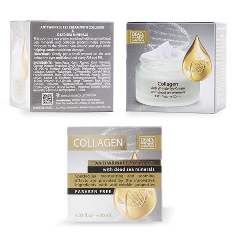 Collagen Anti Wrinkle Eye Cream Dead Sea Collection