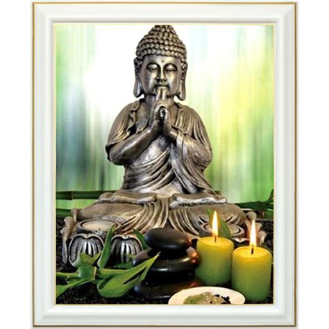 Diamond Painting Bouddha 40 X 50 Cm Zen Lartera