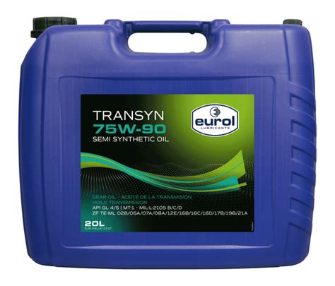 Масло трансм.Eurol Transyn 75W-90 GL 4/5 20л - купить по выгодной цене ...