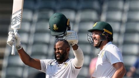 Temba Bavuma Makes Long Awaited Ton As South Africa Extend Lead Vs West