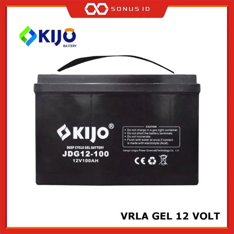 Battery Kijo VRLA Deep Cycle Gel 12 Volt 100 AH