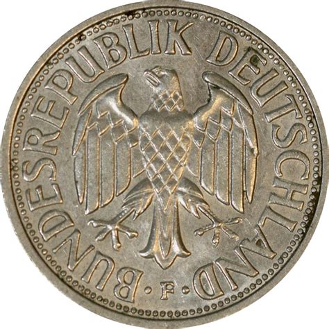 1951 F German Federal Republic 2 Mark Grade Xf Good Ole Toms