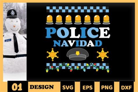 Police Christmas Svg Bundle Bundle · Creative Fabrica