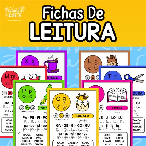 Fichas De Leitura Alfabeto Lidiane Thalita Hotmart