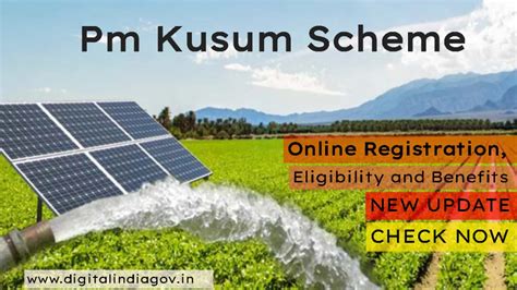 Pm Kusum Scheme Update And Eligibility And Benefits