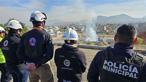 Destruyen 5 toneladas de pirotecnia decomisada en Querétaro