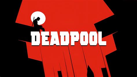 MINIMALIST DEADPOOL WALLPAPER 4K - Heroscreen | Free image stock