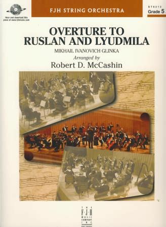 Overture To Ruslan And Lyudmila Sheet Music By Robert Mccashin Sku