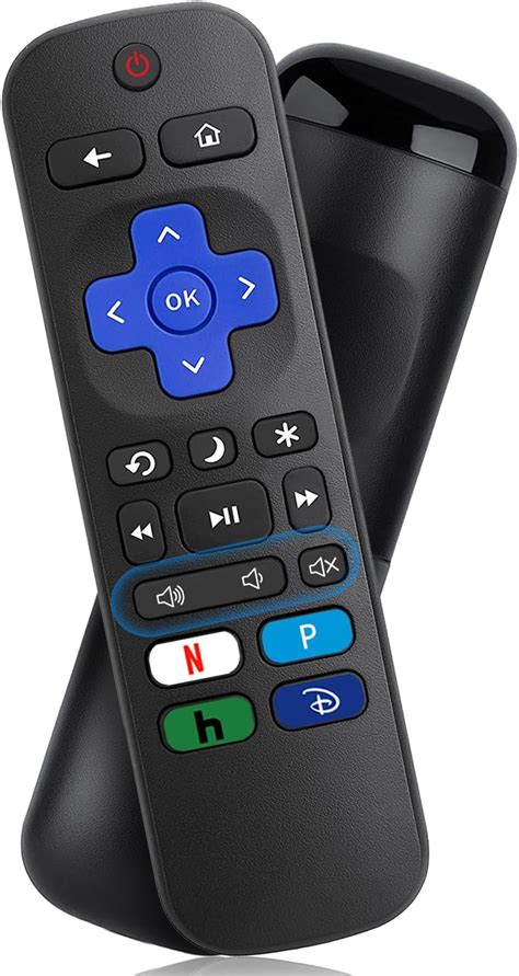 Jngke Replacement For Roku Remote Control Only For Roku Tv For Tcl