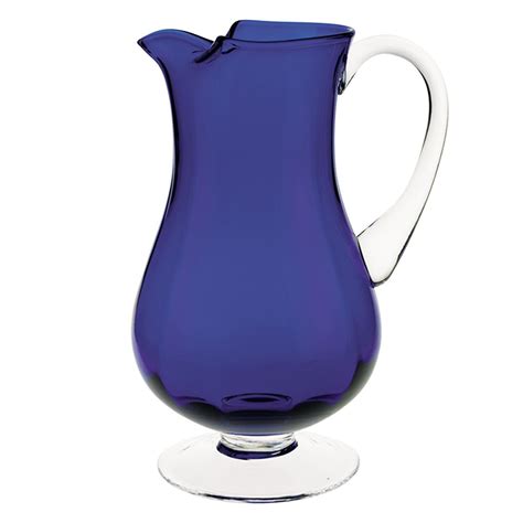 Impressions 54 Oz Pitcher Blue Pitcher Blue Kitchens Blue Glass