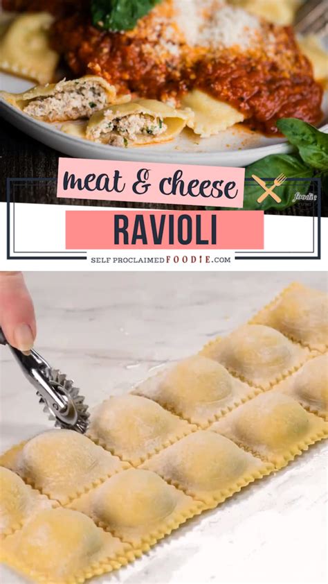 Homemade Meat And Cheese Ravioli Artofit