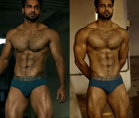 Shirtless Bollywood Men Insta Hottie In Underwear Social Media Star Hot Body