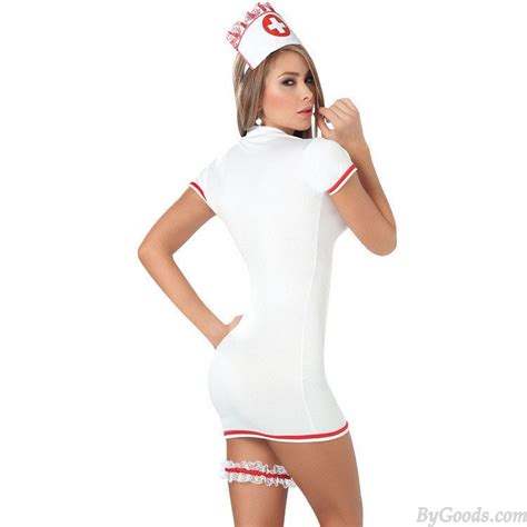 Uniforme Blanc Sexy Tentation Infirmi Re Cosplay Robe Femme Lingerie