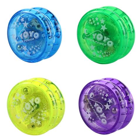 Bola Yoyo Luminosa Para Crian As Luz Led Piscando Alta Velocidade Yoyo