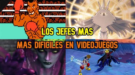 Los 9 Jefes Mas Dificiles De Los Videojuegos YouTube