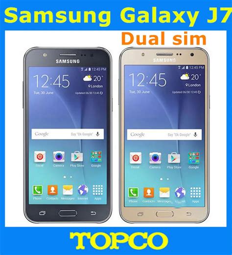 Samsung Galaxy J7 Dual Sim Original Unlocked Android Mobile Phone Octa