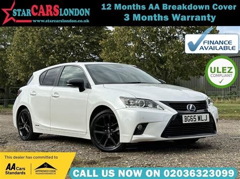 Lexus Ct H Sport Dr Cvt Auto Hatchback Petrol Electric