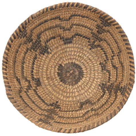 Vintage Pima Akimel Oodham Traditional Hand Woven Basket 46732