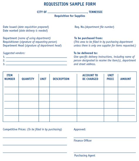 6 Requisition Form Templates Formats Examples In Word Excel | Hot Sex ...