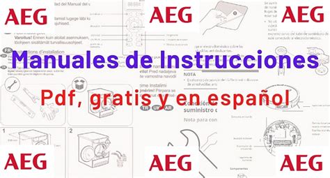 MANUALES DE INSTRUCCIONES AEG 2024 Manuales En Pdf