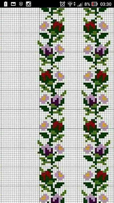 Pin By Svistun On Modele Ii Cross Stitch Border Pattern Cross Stitch