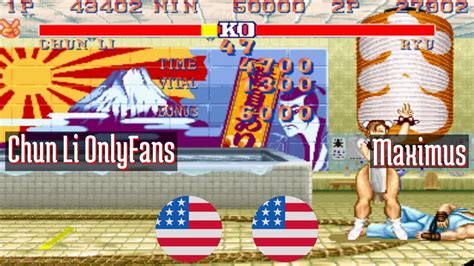 Ft Sf Hf Chun Li Onlyfans Us Vs Maximus Us Street Fighter Ii Hf