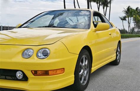 2001 Acura integra type R #0064 Rare Phoenix Yellow Original Paint ...