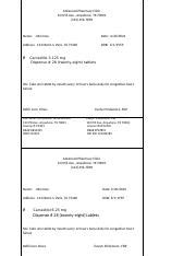 Pharmacy Clinic: Carvedilol Dosage Guide for Heart Failure | Course Hero