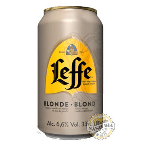 Bia Leffe V Ng Leffe Blonde Lon Ml Th Ng Lon S Nh Bia