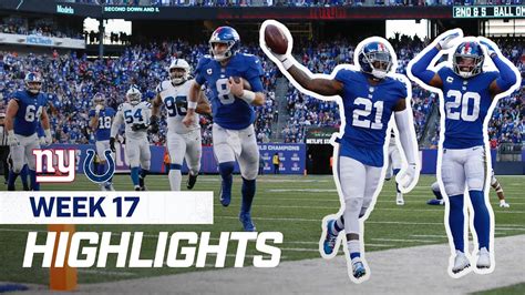 New York Giants Vs Indianapolis Colts 2022 Regular Season Week 17