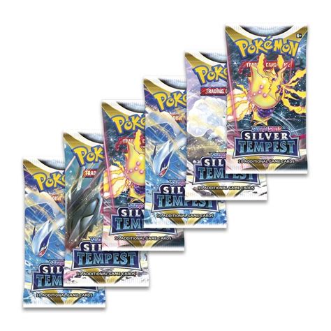 Pok Mon Tcg Sword Shield Silver Tempest Booster Bundle Packs