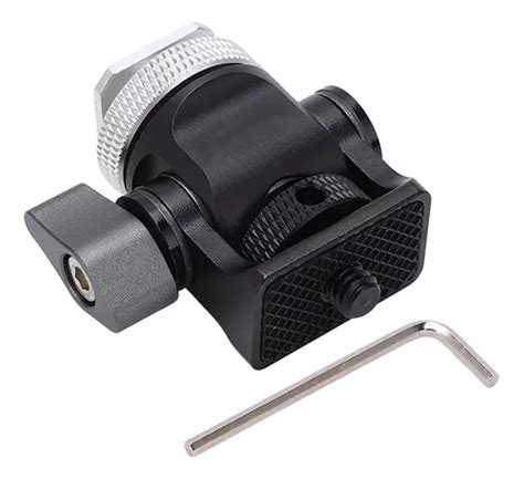 Suporte De Montagem Para Monitor Silver Field Hot Shoe Swive Frete grátis