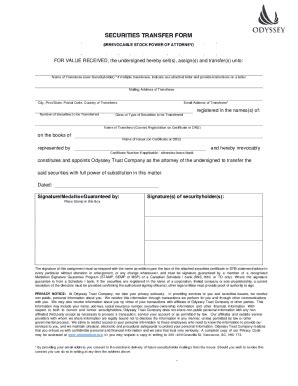 Fillable Online DRS Deposit Request Form Odysseytrust Fax Email