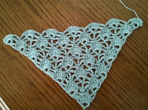 The Triangular Scarf 1 Crochet Crochet Lace Edging Crochet Edging