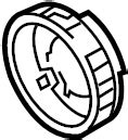5K0941109C - Retainer. Bulb - Genuine Volkswagen Part
